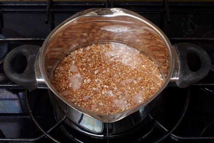 Cooking buckwheat
