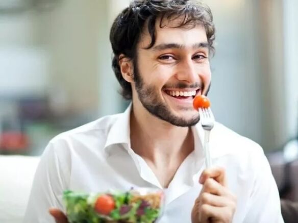 Proper diet for weight loss for men